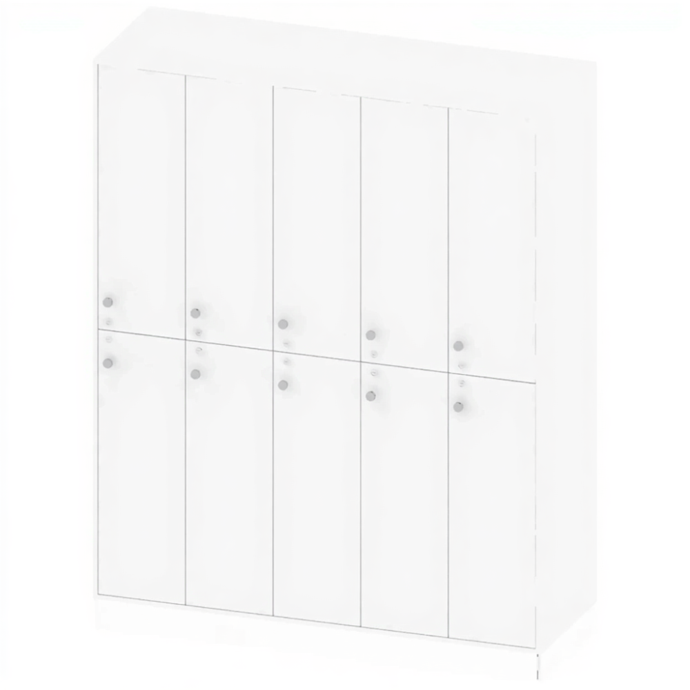 Шкаф школьный пятисекционный СТЕ-ШП-52-5