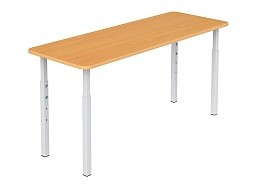 Стол детский 2-местный "бук" регулируемый 1-3 г/р