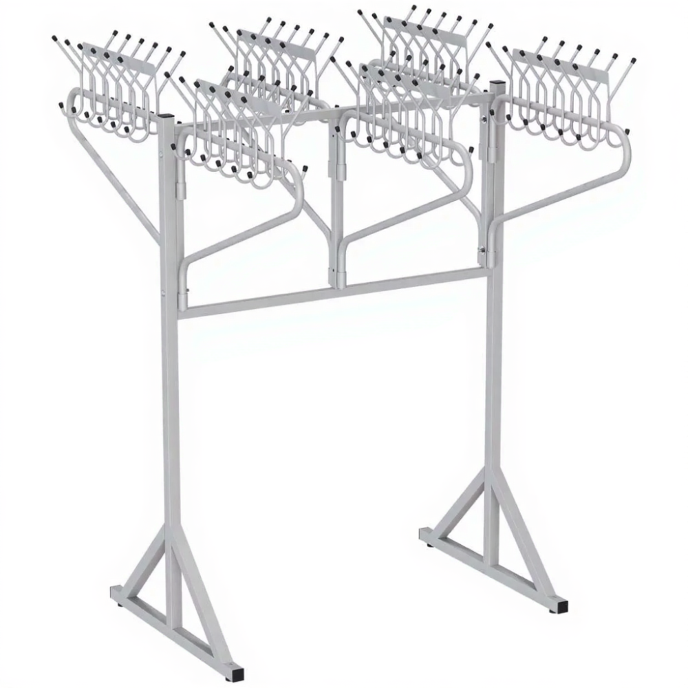 Вешалка напольная поворотная 3СТ (72 крючка)