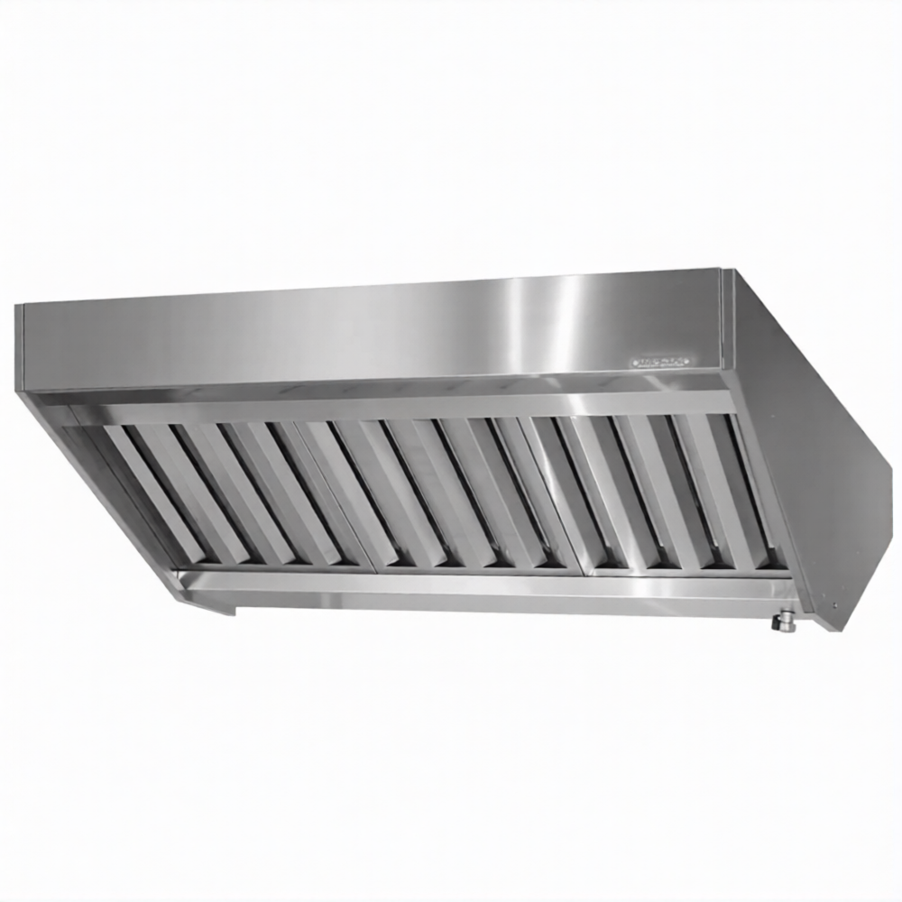 Зонт вытяжной полуоткрытый ЗВПб 400х1000х2000 «Base» островной