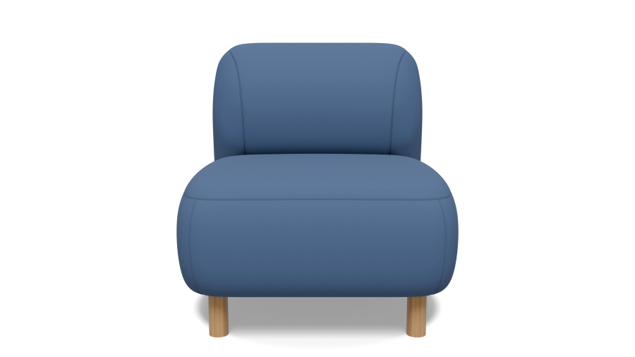 Пуф со спинкой Wave