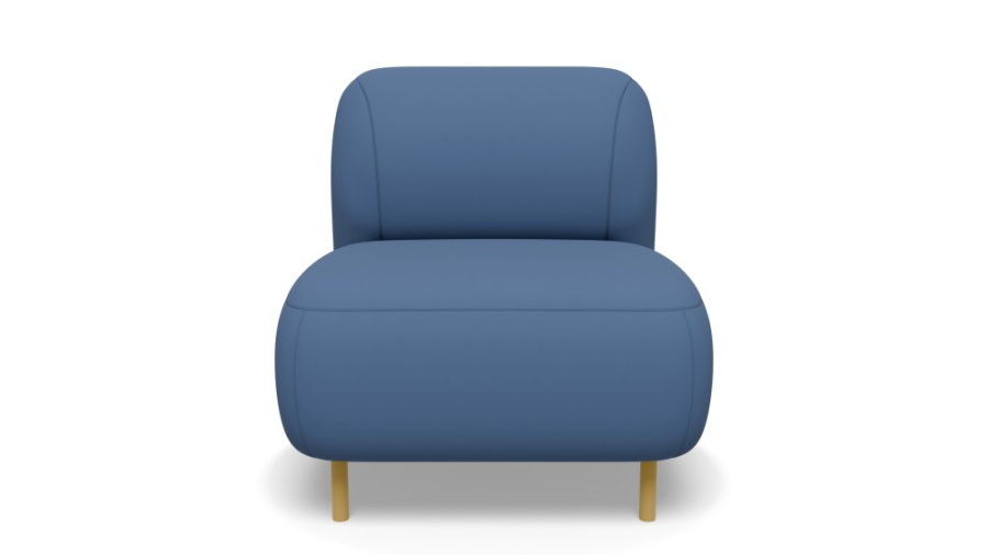 Пуф со спинкой Wave