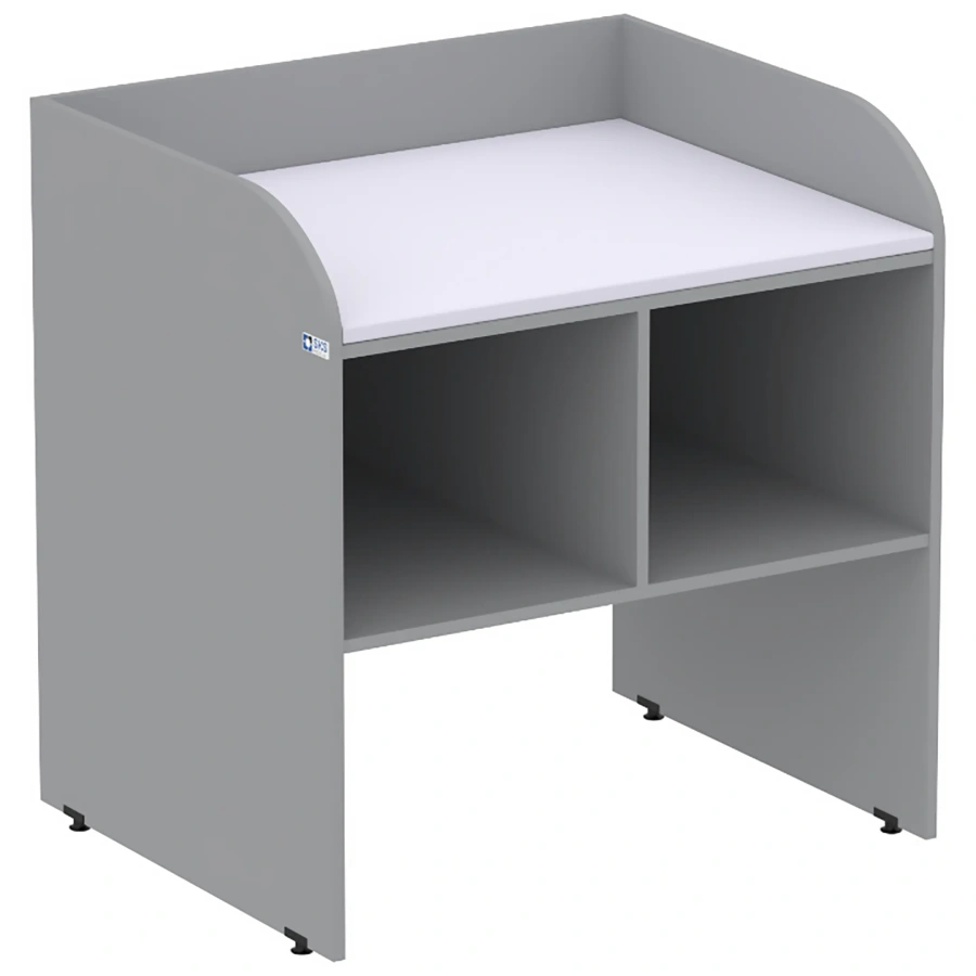 Стол пеленальный GRAY LITE 3 (белый матрас)