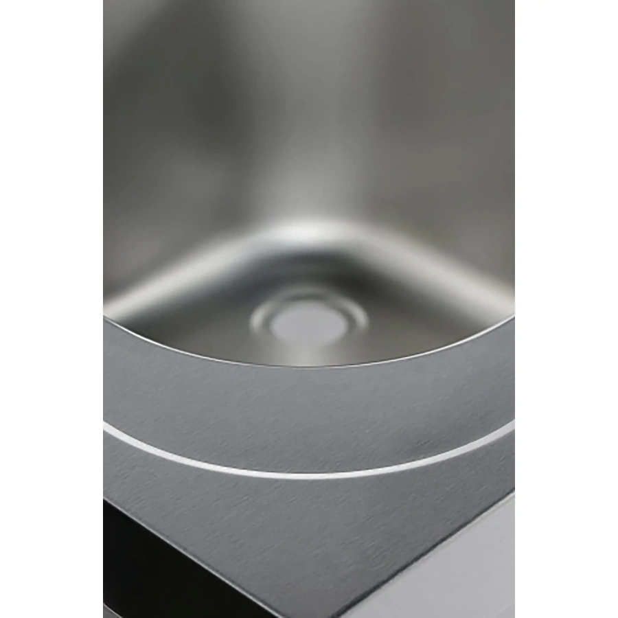 Ванна моечная двухсекционная цельнотянутая с бортом ВМЦ-2/15/7-БЛ