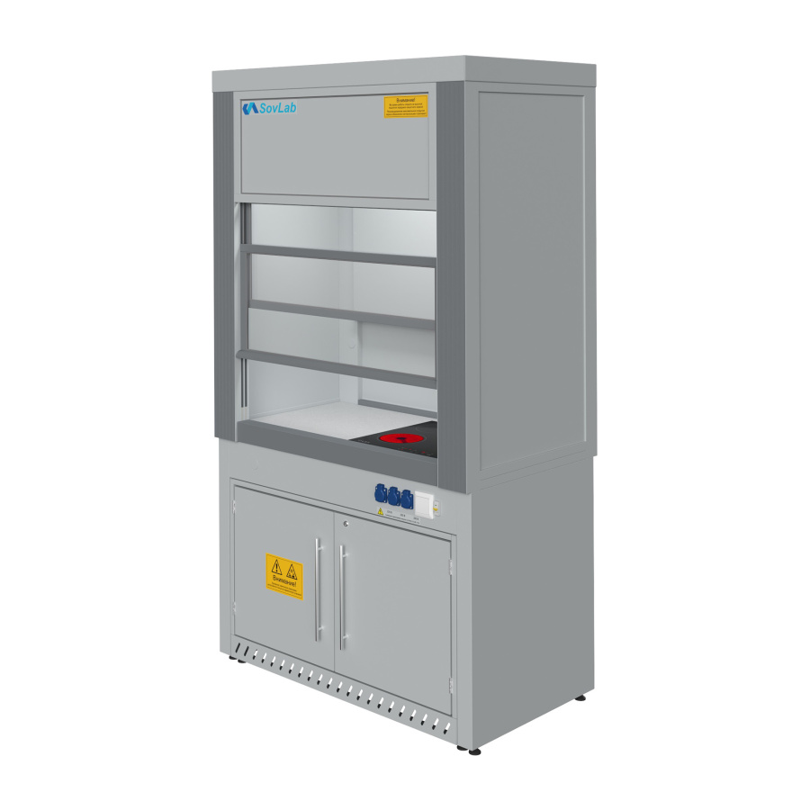 Шкаф вытяжной с нагрев. поверх. Моd. 1200 ШВНП