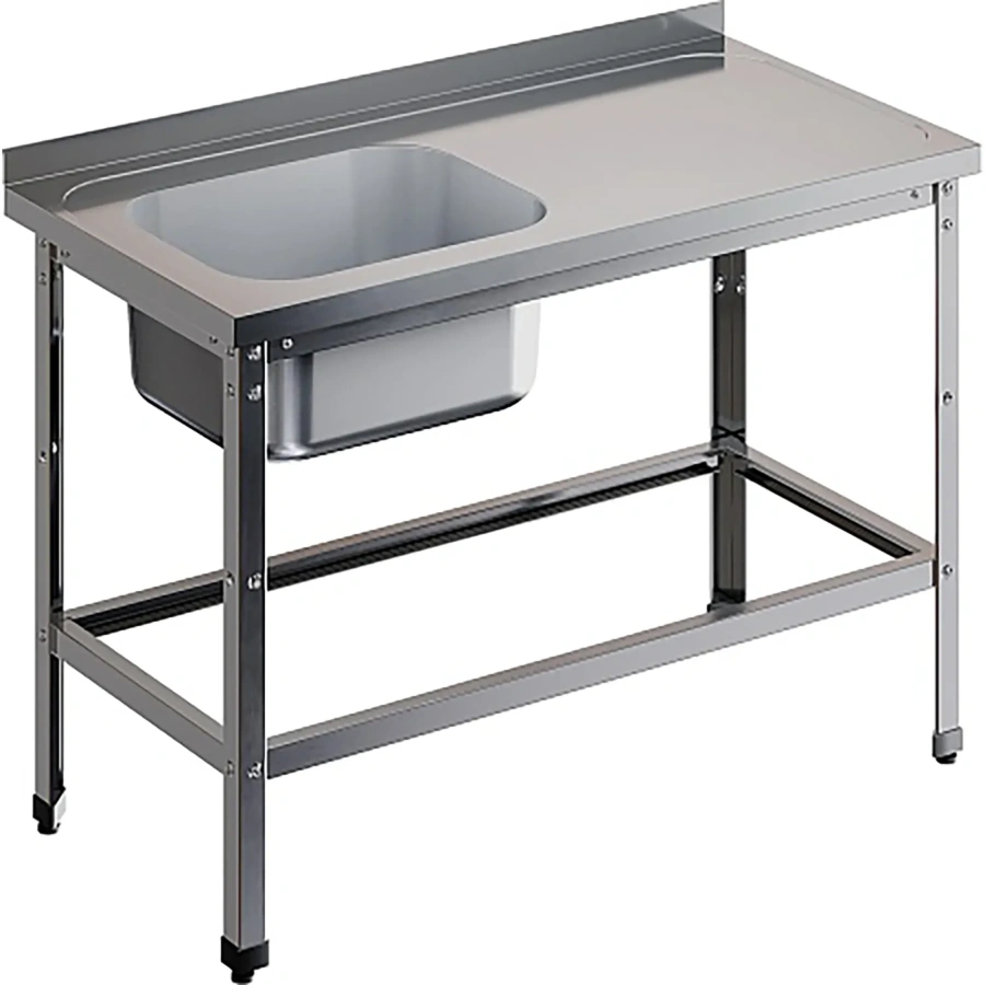 Ванна моечная с рабочей поверхностью ВМЦР/1-18/6-БЛО-ЭН