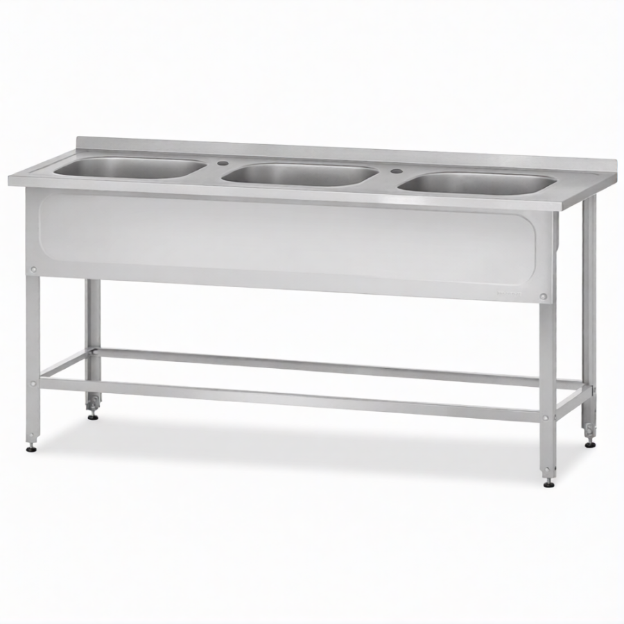 Ванна ВМЦн 860х1500х600  3 м/о, борт, отв. д/смесит., экран (ножка проф., тр. 40х40)