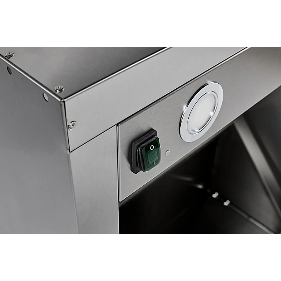 Зонт вытяжной пристенный ЗВПП-23/08 с подсветкой