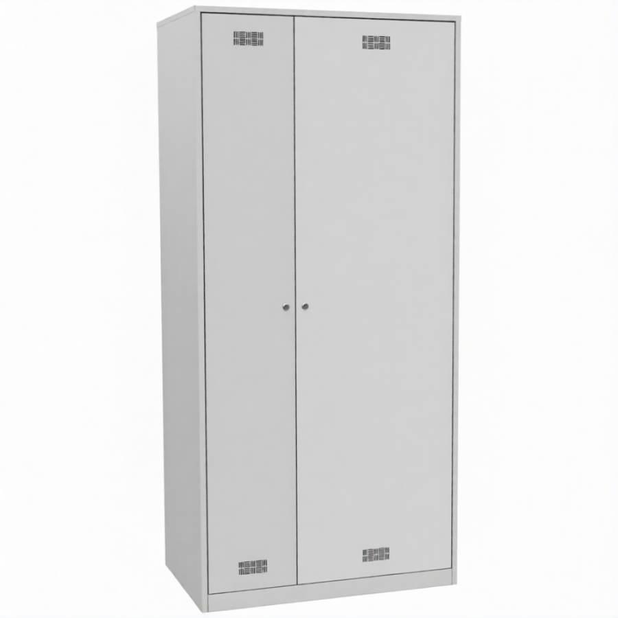 Шкаф для одежды металлический ШРВ-ДВ-930-2 двухстворчатый ШРВ-ДВ-930-2