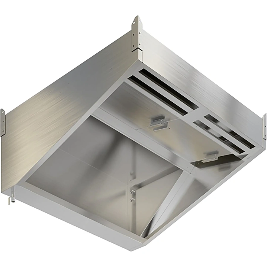 Зонт приточно-вытяжной пристенный ЗПВПУП-21/14 с подсветкой