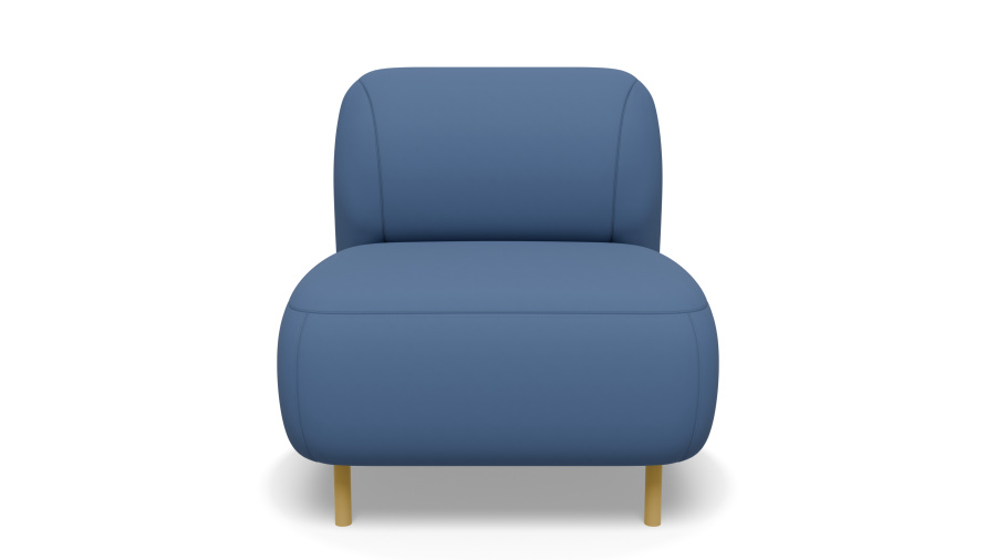 Пуф со спинкой Wave