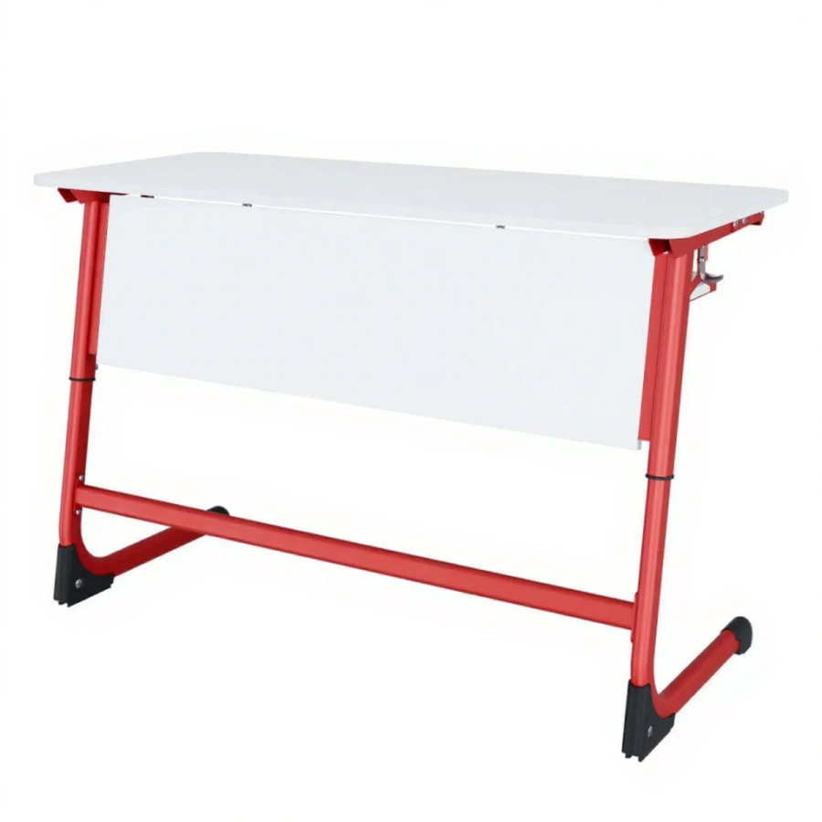 Парта 2М Smart с регулировка угла наклона/полкой (ЛДСП)