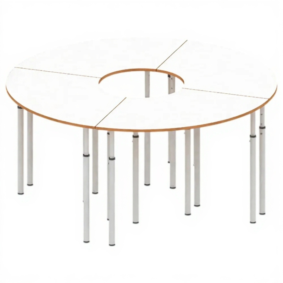 Стол «Круг» модульный СТ-ШП-138, серый