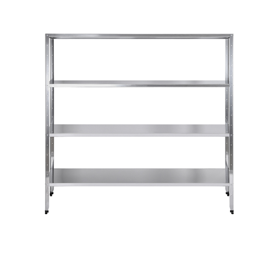 Стеллаж кухонный Luxstahl СР-1800х1900х500/4 нерж